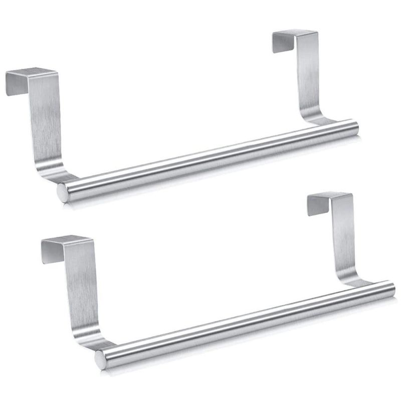 Towel Hanger Door Fashion Design Kitchen Cabinet Stainless Steel Hanger