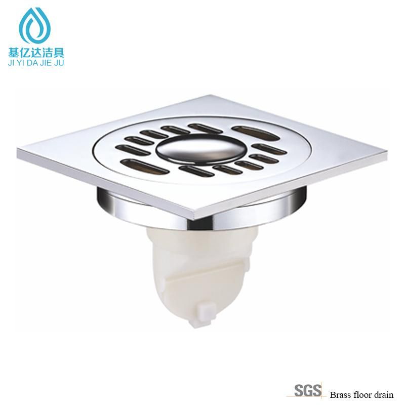 Hot Selliing Floor Drainer Bathroom Shower Drainer Brass Shower Waste Floor Drain Clean Room Floor Drain