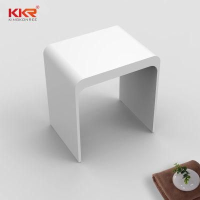 Acrylic Solid Surface Stone Bathroom Vanity Stools Price