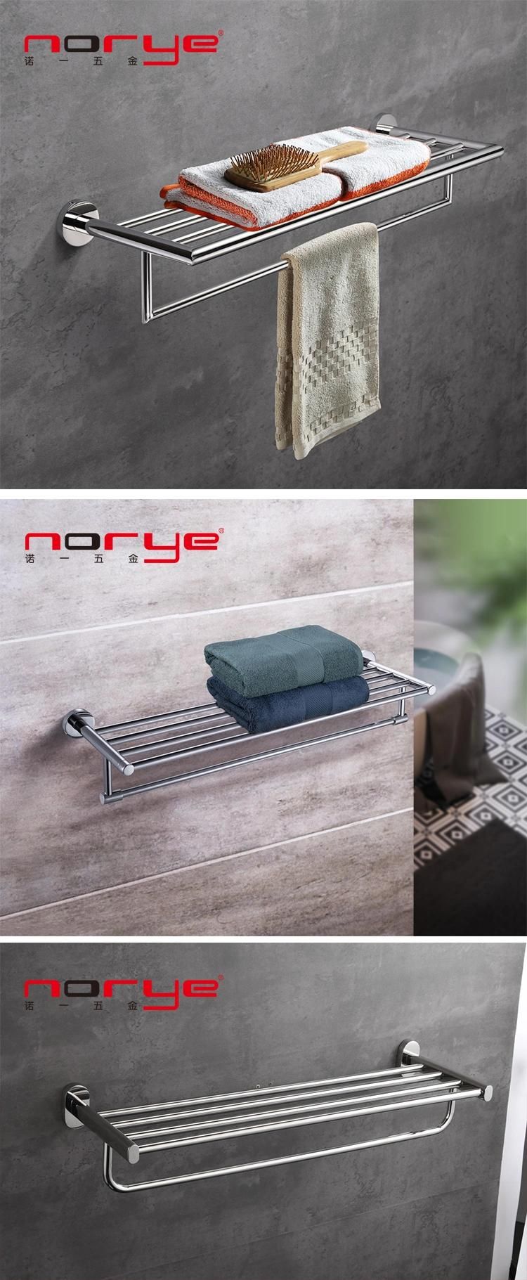 Double Layer Towel Rack for Bathroom Accessories Stainless Steel 304