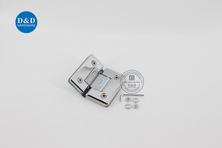 High Quality Glass Door Hardware 135 Degree Glass Hinge in Stainless Steel