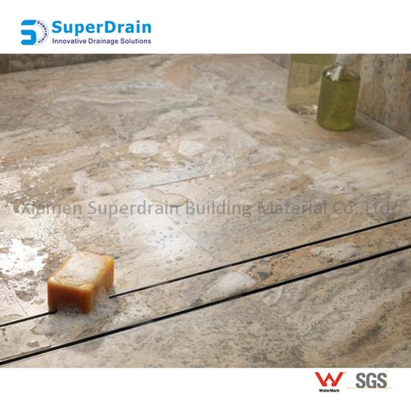Stainless Steel Anti Odor Linear Extended Shower Side Drainage Floor Drain
