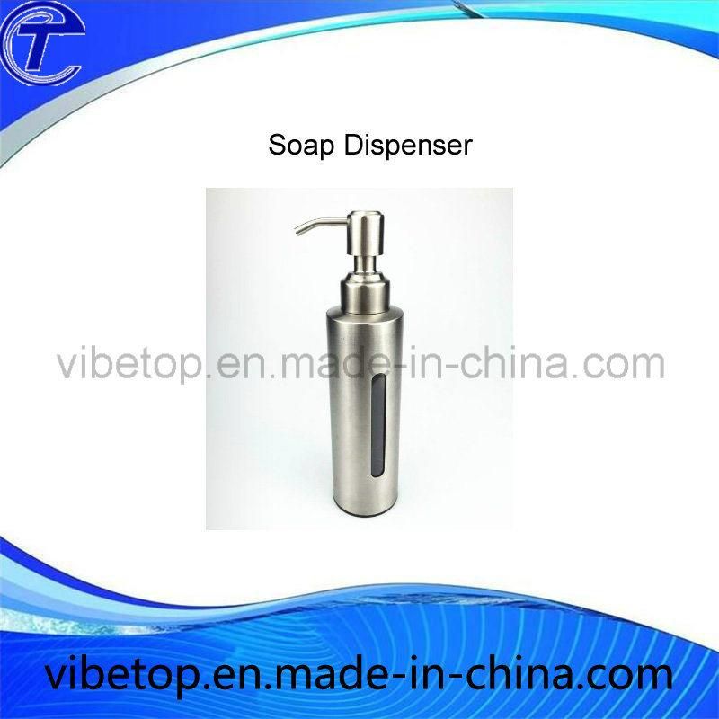 Manual Soap Dispenser Holder with Zinc Alloy Plated
