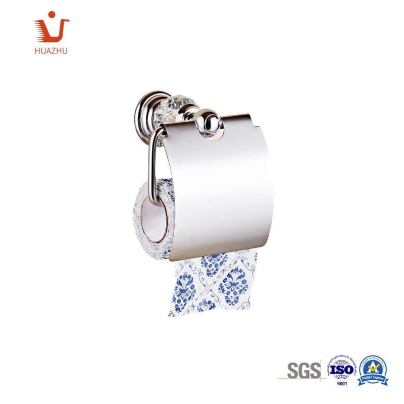 Bathroom Toilet Tissue Holder Paper Holder Modern Zinc Chrome Plating Alloy+Ss201