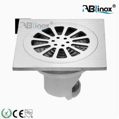 SUS304 Stainless Steel Investment Casting Customized Shower Floor Drain
