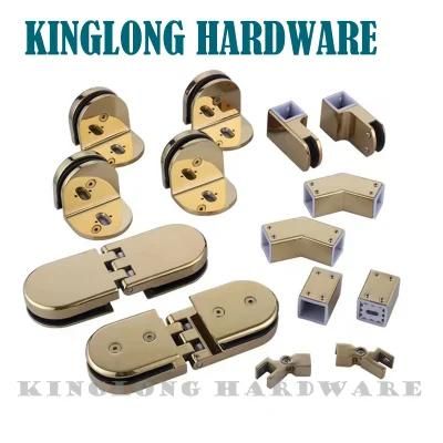 New Design Bathroom Glass Door Hardware Sliding Shower Hinge Glass Door Accessories Set