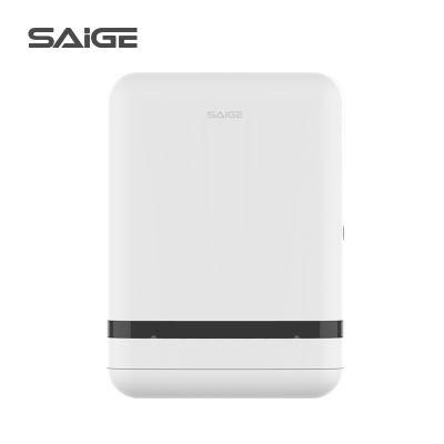 Saige High Quality Plastic Z Fold Wall Mount Paper Towel Dispenser with Key