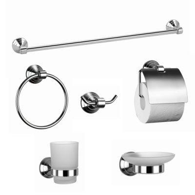 Zinc Alloy Chrome Plated Bathroom Accessories Hardware Sets (NC52030)