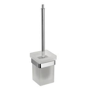 Brass Wall Mounted Toilet Brush &amp; Holder