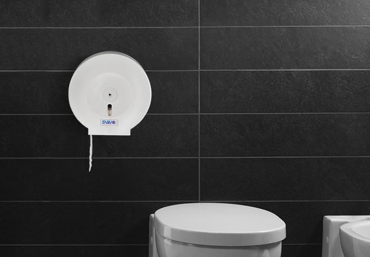 Bathroom Water-Proof Lockable Hand Scroll Paper Dispenser for Toilet
