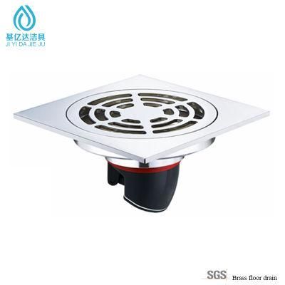 Hot Selliing Floor Drainer Bathroom Shower Drainer Brass Shower Waste Floor Drain Clean Room Floor Drain