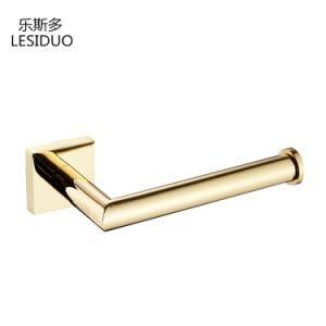 Bathroom Gold Plated Tissue Paper Holder