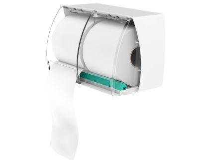 Toilet Twin Jumbo Roll Paper Towel Double Roll Tissue Dispenser