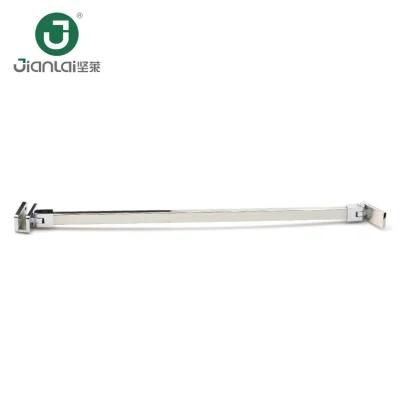 Customerize Shower Room Tempered Glass Door Support Rod Fitting