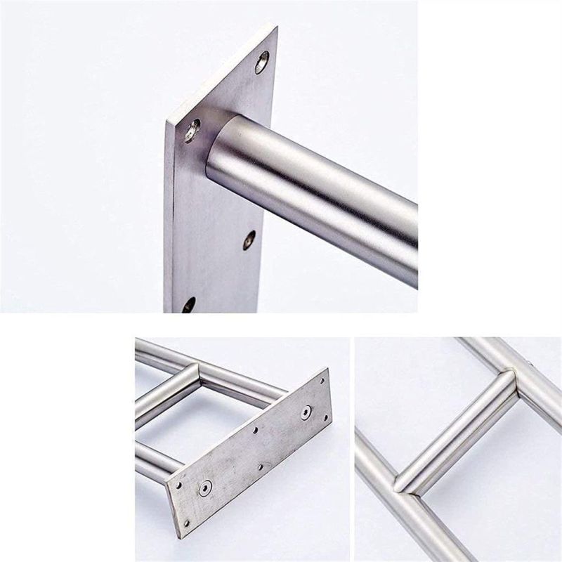 304 Stainless Steel U Type Grab Bar Toilet Support Handrail