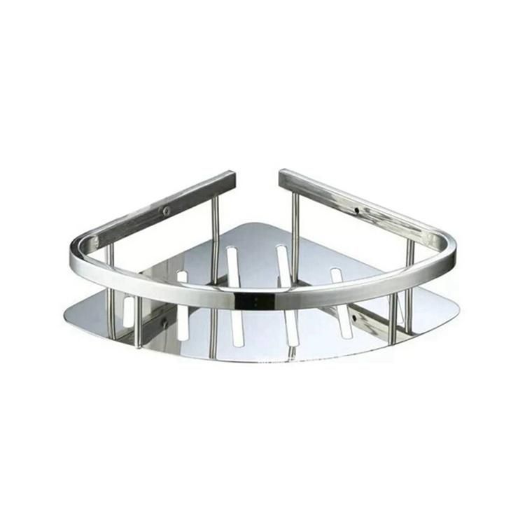 Stainless Steel Wall Mounted Shower Shelf for Bathroom and Kitchen