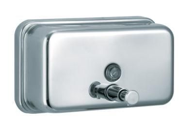 Commercial Dispensador De Jabon 500ml 1000ml Wall Mounted Hand Liquid Soap Dispenser Stainless Steel Shampoo Dispenser