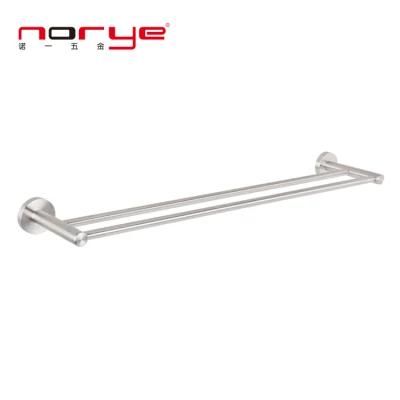 Wholesale Wall Mounted Chrome Stainless Steel Accessories Towel Rack for Bathroom