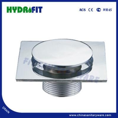 10*10cm Square Pop-up Zinc Alloy Shower Floor Drain (FD3105)