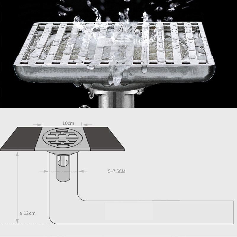 304 Stainless Steel Bathroom & Kitchen Fitting Floor Drain