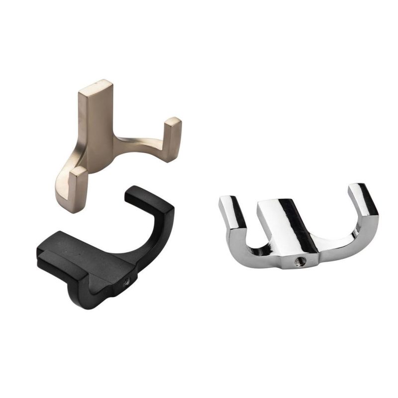 W Style No PE Bag/Inner Box/Outer Carton Bathroom Fitting Clothes Hooks with CE
