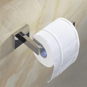 Toilet Paper Holder Stainless Steel Silver Polish Bathroom Hardware Set Smooth Bright Surface Chrome Steel Paper Roll Holder
