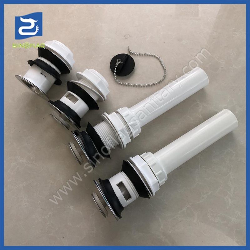 1.1/4" Cheap PP Plastic White Plug Waste Drain