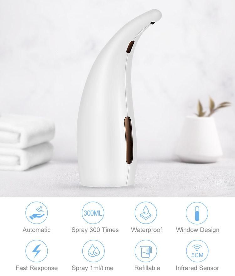 Popular Commercial Touchless Automatic Alcohol Standing Spray Hand Zanitizer Soap Liquid Dispenser