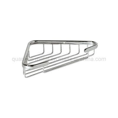 Bathroom Stainless Steel Wire Soap Dish Holder Shower Corner Soap Rack