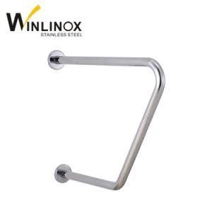 Knife Shape Bathroom Stainless Steel Grab Bar Handrail for Elderly