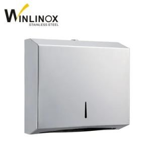 Wall Mounted 304 Stainless Steel Hand Roll Towel Dispenser