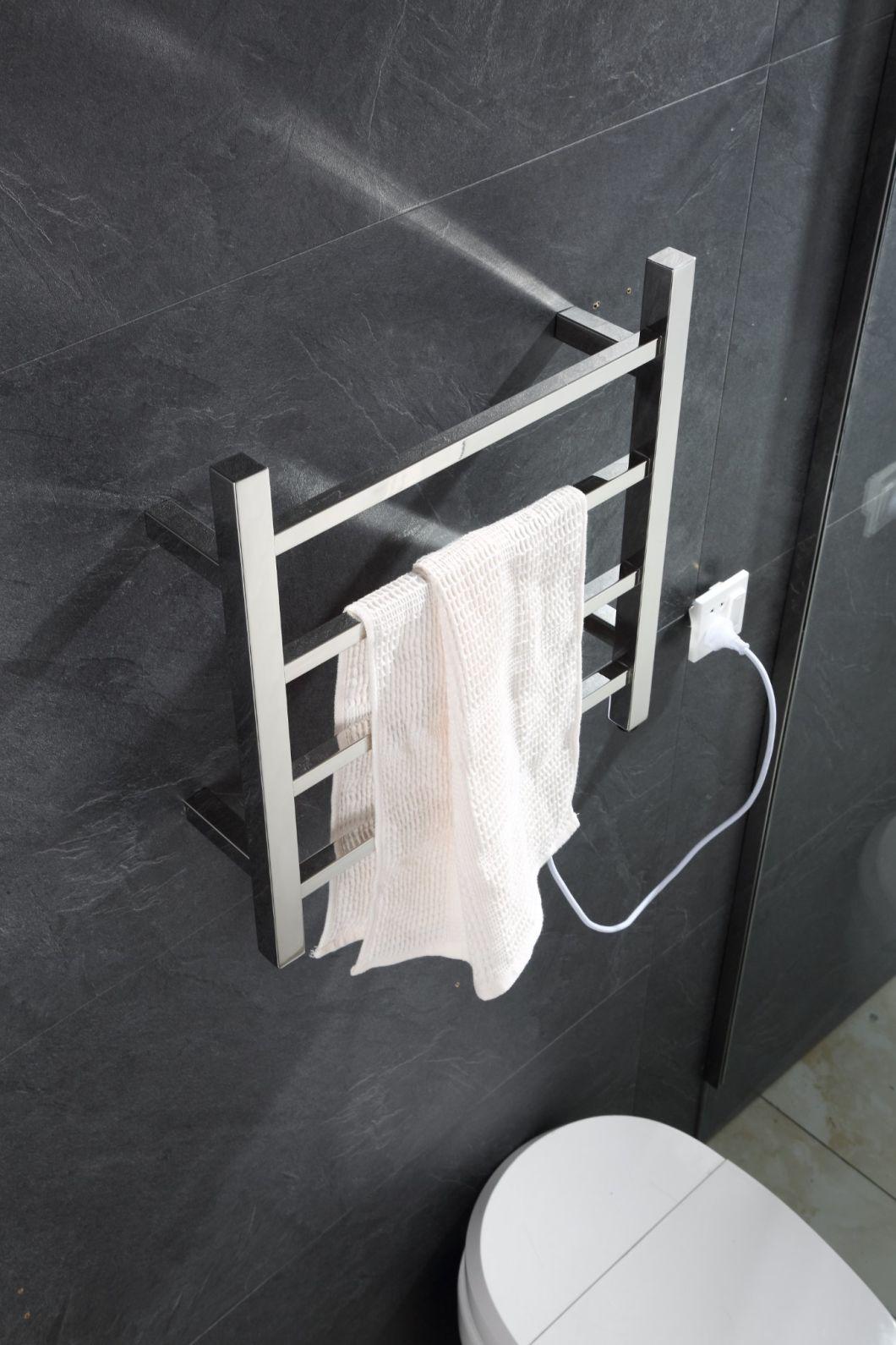 Wall Mounted Stainless Steel 304 Towel Warmer Electric Towel Rack