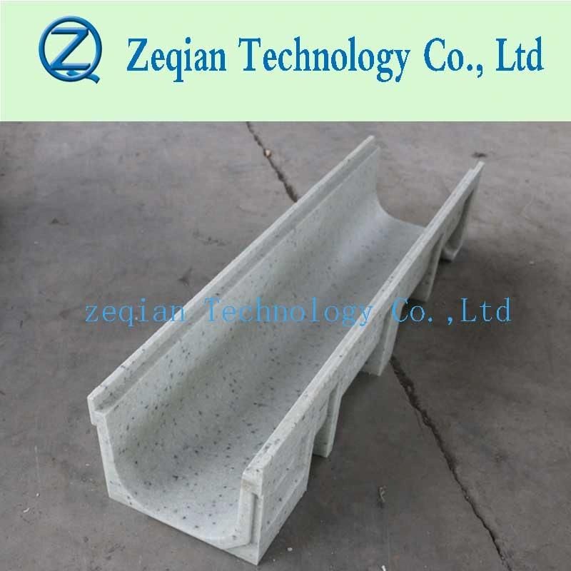 Polymer Edge Drain Trench Channel