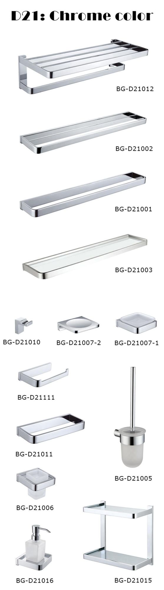 Sanitary Ware Holder Bathroom Hardware (BG-D21005)