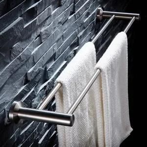 304 Stainless Steel Double Towel Rail Bathroom Accessories