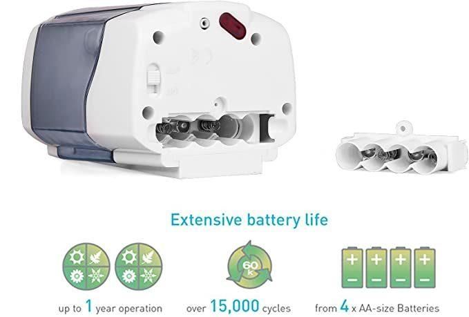 700ml Automatic Hand Sanitizer Dispenser Wall Mounted with Lock