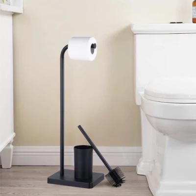 Customization Durable Type Iron Bathroom TPR Brush Toilet Paper Holder