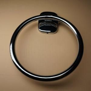 Best Sales Style Wall Mounted Zinc Alloy Towel Ring Chrome Finish 6009