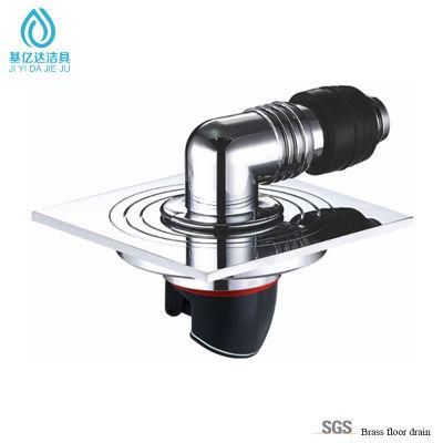 Hot Selliing Floor Drainer Bathroom Shower Drainer Brass Shower Waste Floor Drain Clean Room Floor Drain Dual Floor Drain