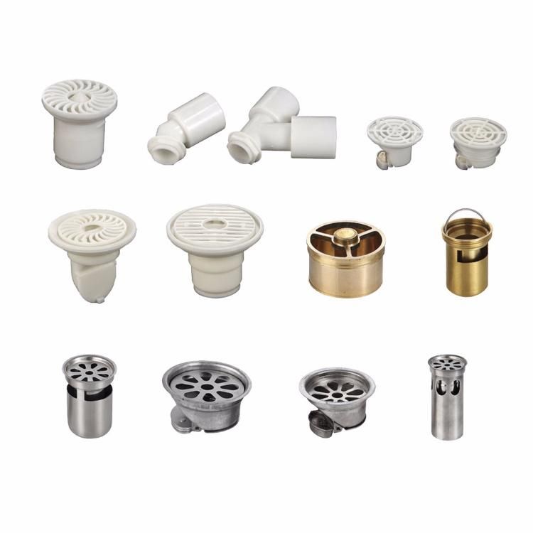 304 Stainless Steelodor-Resistant Rectangle Commercial Usage Bathroom 3.5 Floor Drain