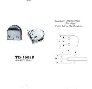 High Quality Zinc Alloy Galss Clamp (TD-7008)