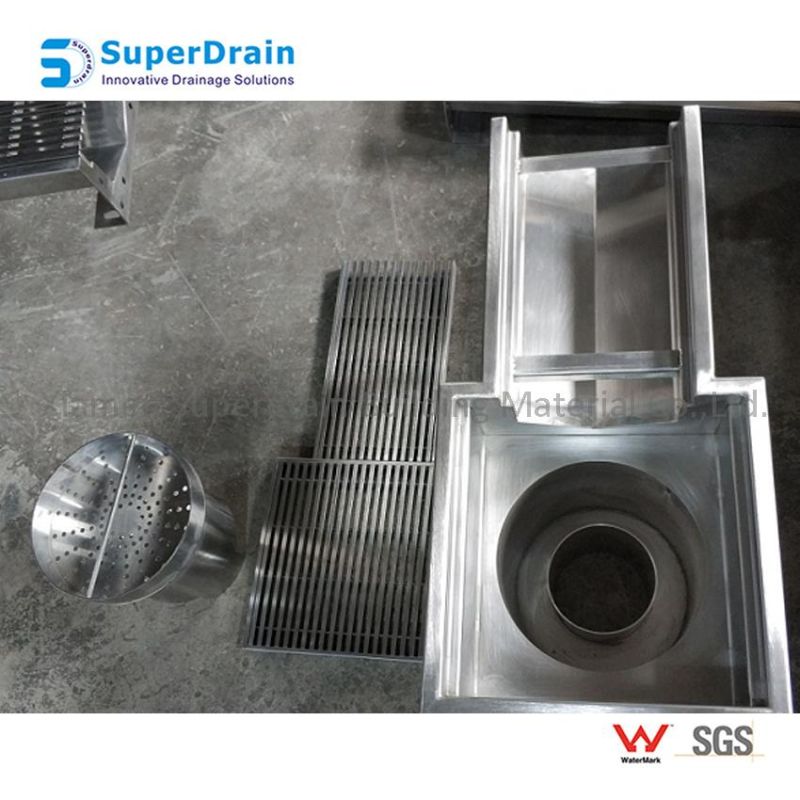 China Supplier Hot Selling SUS Drain System with Cover