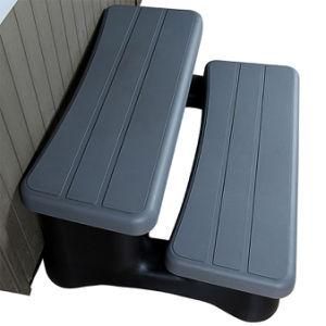 New Design Grey Plastic SPA Steps for Hot Tubs and Swimming Pool