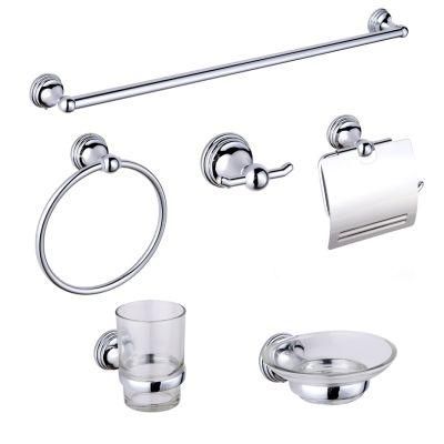 Household 6PCS Polished Bathroom Accessories Hardware (NC32500)