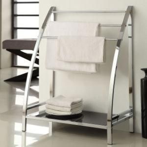 Big Size Stainless Steel Ground Towel Holder Rack