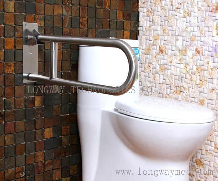 Lw-Ssrl-U5 Stainless Steel Foldable Bathroom Grab Bar