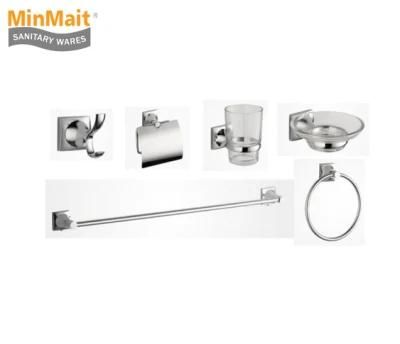 Zinc Bathroom Accessories Set Economical Color Box Package Z-10300