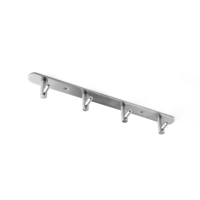 Customized Stainless Steel Household Coat Hat Clothes Hook for Bathroom