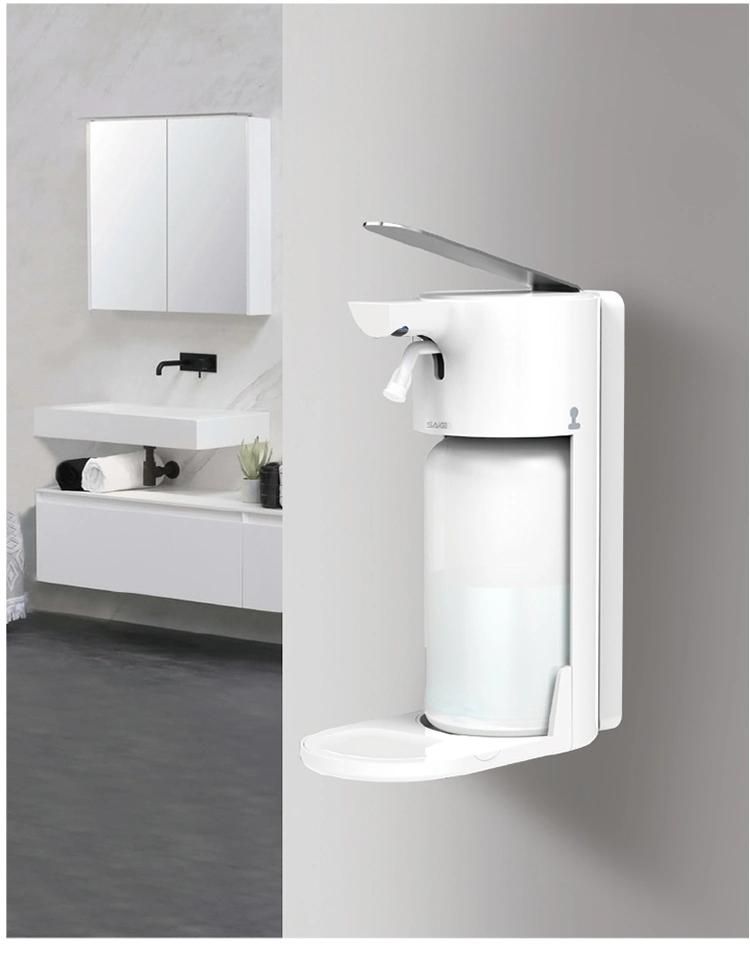 Saige New 1200ml High Quality Wall Mount Manual Liquid Soap Dispenser