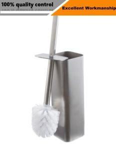 Square Design Stainless Steel Toilet Brush Holder